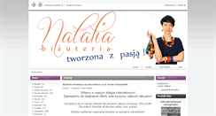 Desktop Screenshot of bizuteria-natalia.pl